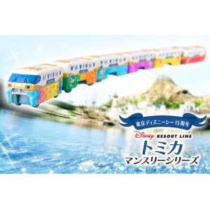 米妮 東京迪士尼 海洋 15週年 特別版 單軌電車 Tomy Tomica 車仔