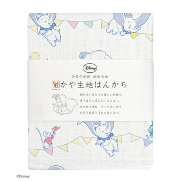 小飛象 老鼠提姆 嬰兒 馬戲團 日本製 紗巾 奈良蚊帳布 萬用布 (細)