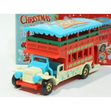 米奇 米妮 迪士尼度假區 2015年 聖誕節 特別版 公共巴士 Tomy Tomica 車仔