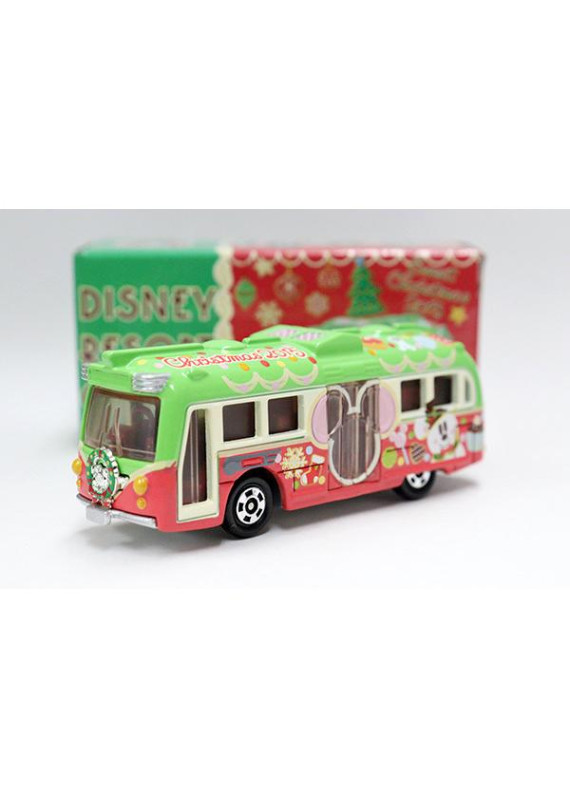 米奇 米妮 迪士尼度假區 2015年 聖誕節 特別版 遊園巴士 Tomy Tomica 車仔