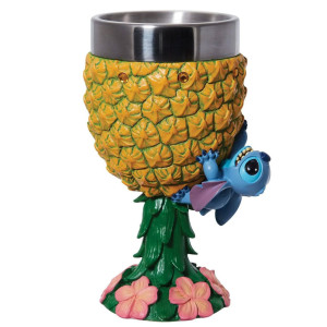 小魔星 史迪仔 史迪奇 星際寶貝 Disney Showcase Enesco 菠蘿聖杯 雕像 擺設